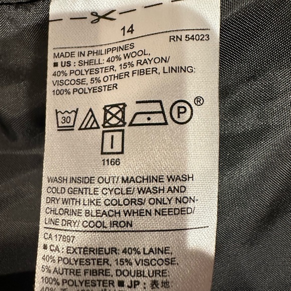 Banana Republic Military Wool Blend Blazer - Picture 7 of 8